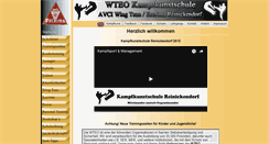 Desktop Screenshot of kampfkunst-reinickendorf.de